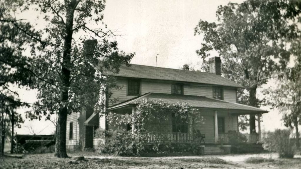 The Glass Homeplace - SE corner
