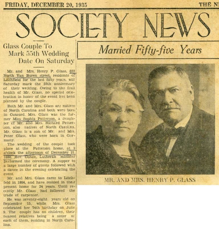 Henry & Sophia's 55th anniversary announcement