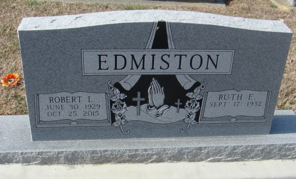 Edmiston headstone