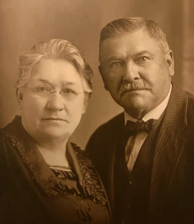 Emma Sophia and Henry Peter Glass